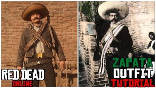 Emiliano Zapata Outfit Tutorial | Red Dead Online - YouTube