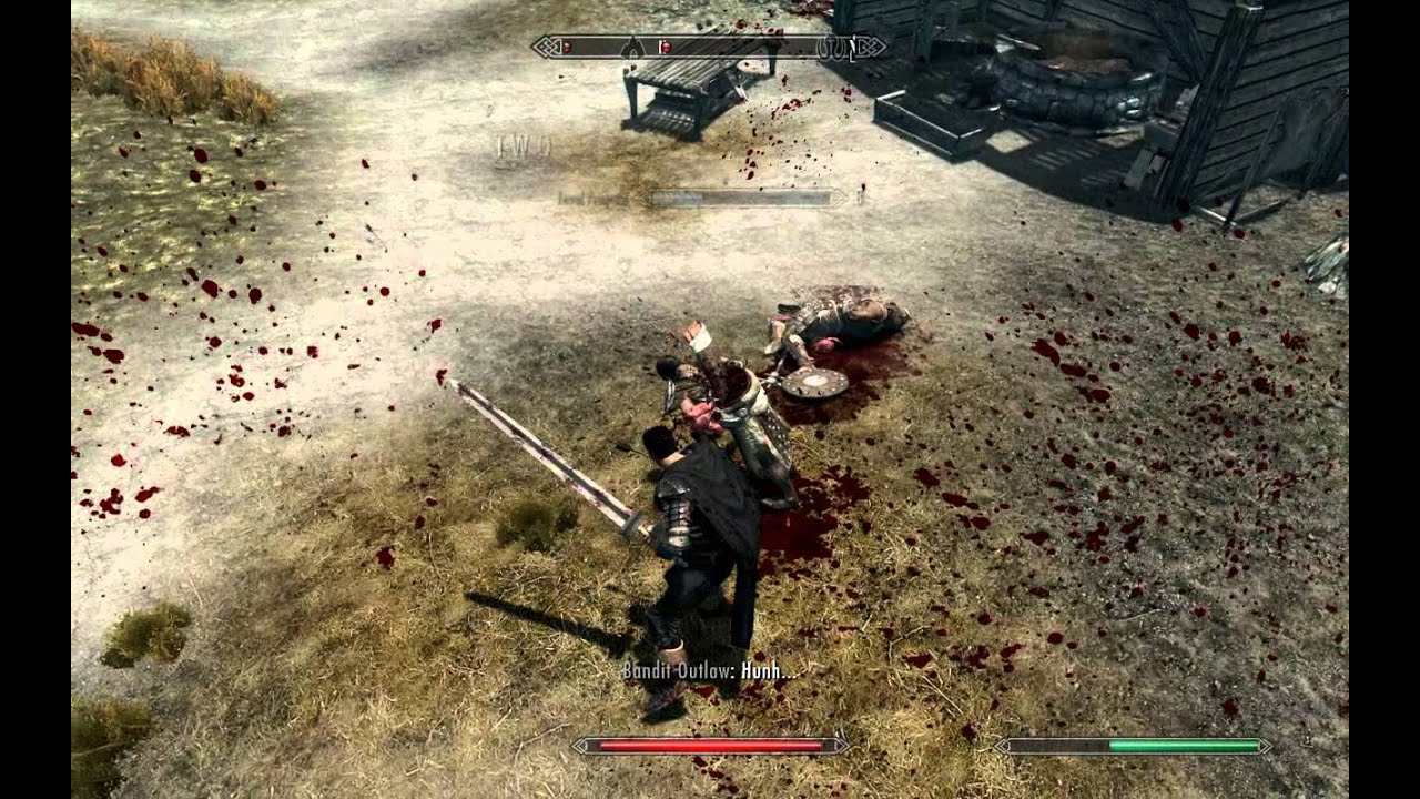 Black Swordsman in Skyrim Black Swordsman in Skyrim