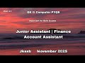Complete GK & Computer | Important for Junior Assistant | Finance Account Assistant | Jkssb Part 17