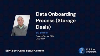 ESPA Module 4D - Data Onboarding Process