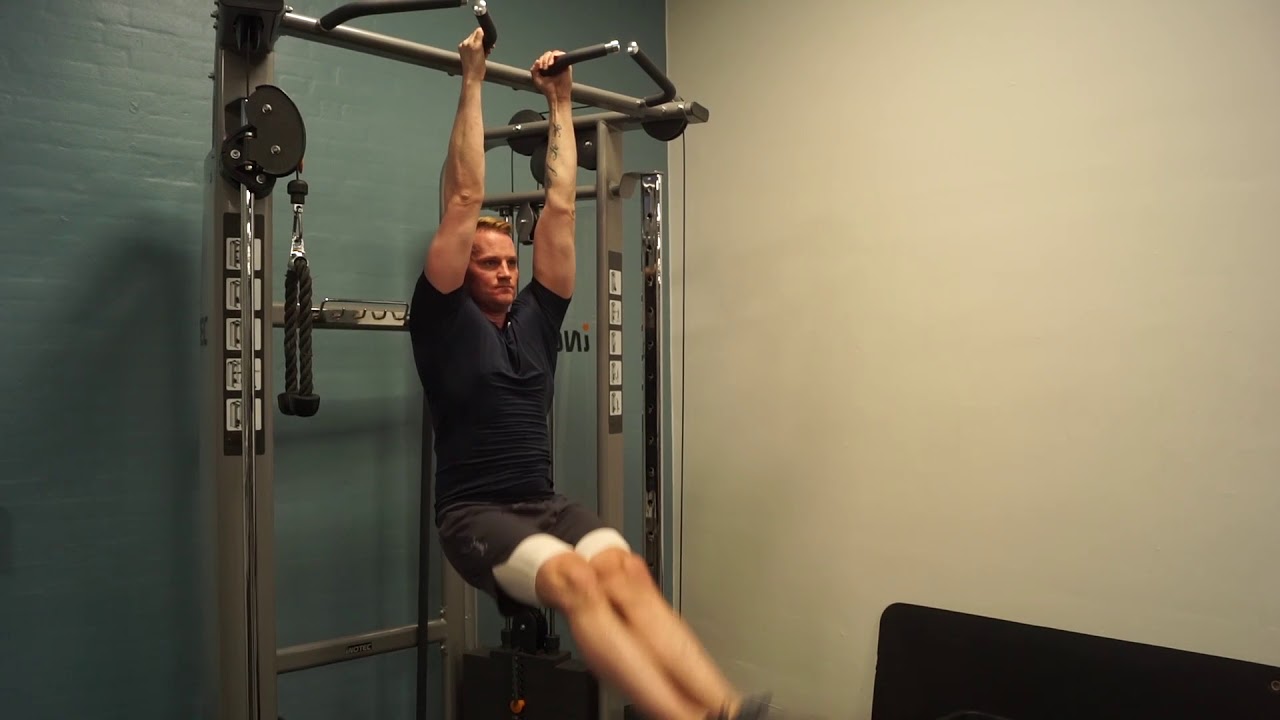hanging leg raises straight leg YouTube