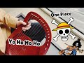 One piece binks sake sea shanty  lyre harp cover with notes