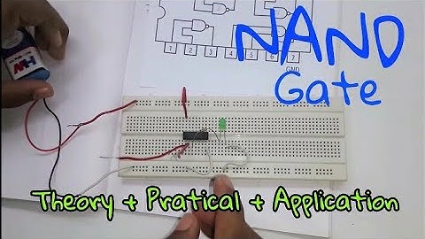 #04Logic Gate NAND Gate Practical video in hindi (Theory + Application )