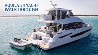 AllNew Aquila 54 | Full InDepth Walkthrough | Power Catamaran