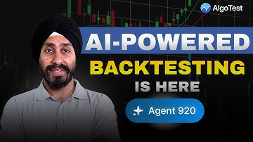 Introducing Agent 920 | India’s First AI Backtesting Tool for Options Traders