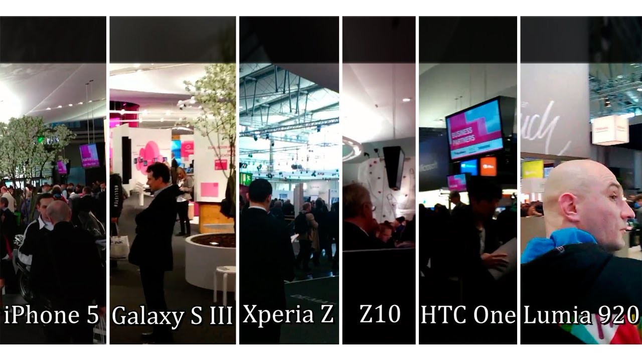 Сравнение камер iPhone 5, SGS III, Xperia Z, BB Z10, HTC One и Lumia 920