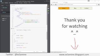 Create and Center a Horizontal Navigation Menu