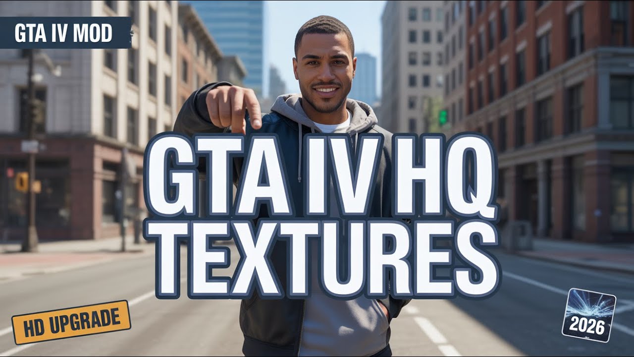 GTA IV HQ Texture Pack Mod | High-Resolution Graphics Upgrade (2026)