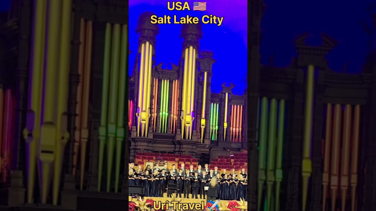 #Uritravel ✈️ | USA 🇺🇸 | Salt Lake City | Temple Square | we wish you a merry Christmas | Part 3