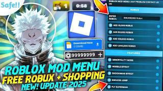 Roblox Mod Menu Premium [Unlimited Robux, All Items Unlock] Roblox Mod Menu Apk Mediafire Link