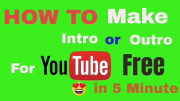Make Free YouTube Channel Intro in 2 Minutes - Without any Software