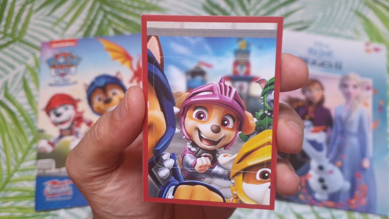 Autocollants Panini Pat' Patrouille Rescue Knights - Série 8 (2023), 15 Sachets + 10 Pochettes
