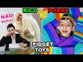 RICO VS POBRE FIDGET TOYS POP IT (Parte 3)