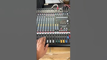 Bàn mixer Dynacord cms1000 và Cos DX480 | Combo chuyên nghiệp