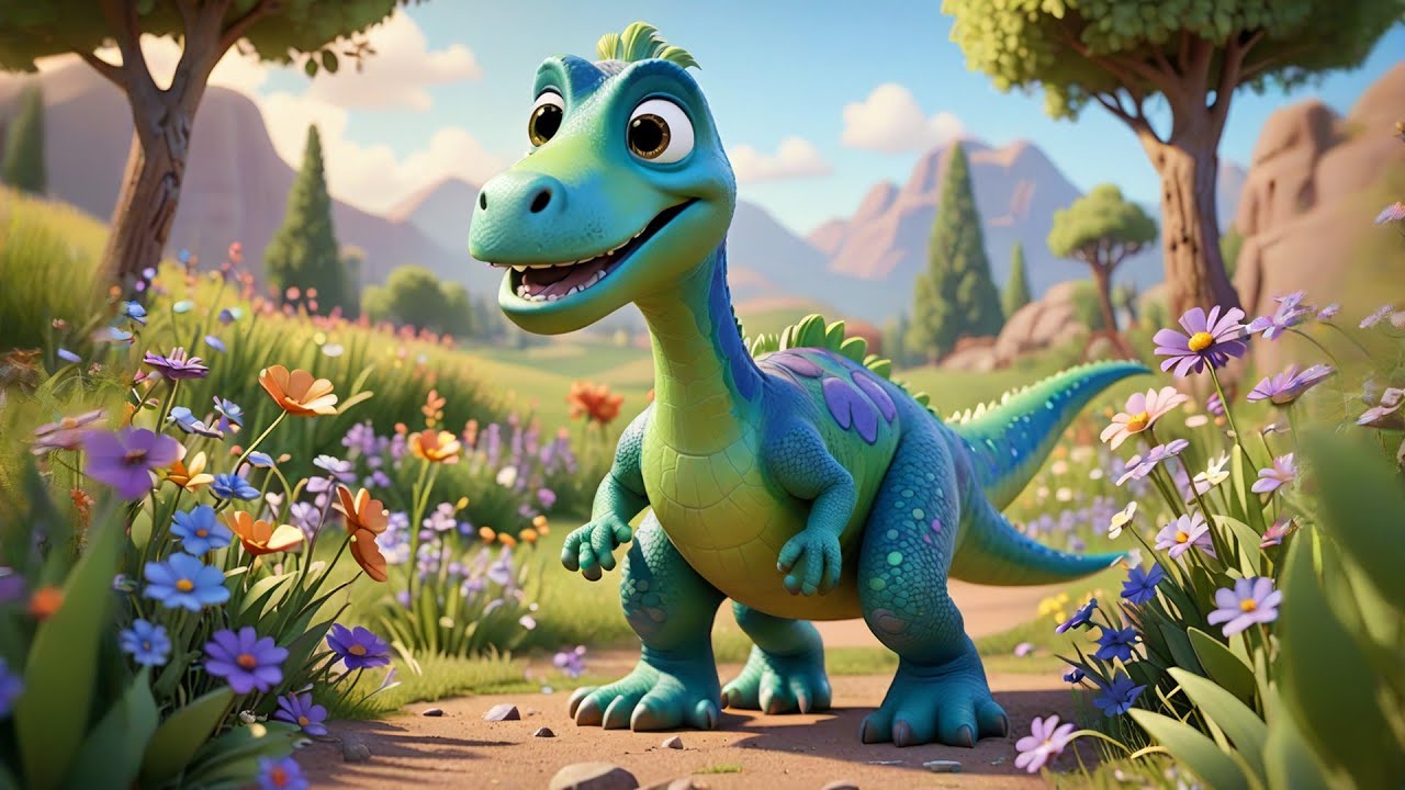 Dodo Dino Plays Catch | Fun Dinosaur Song for Kids | Nursery Rhymes and Baby Songs