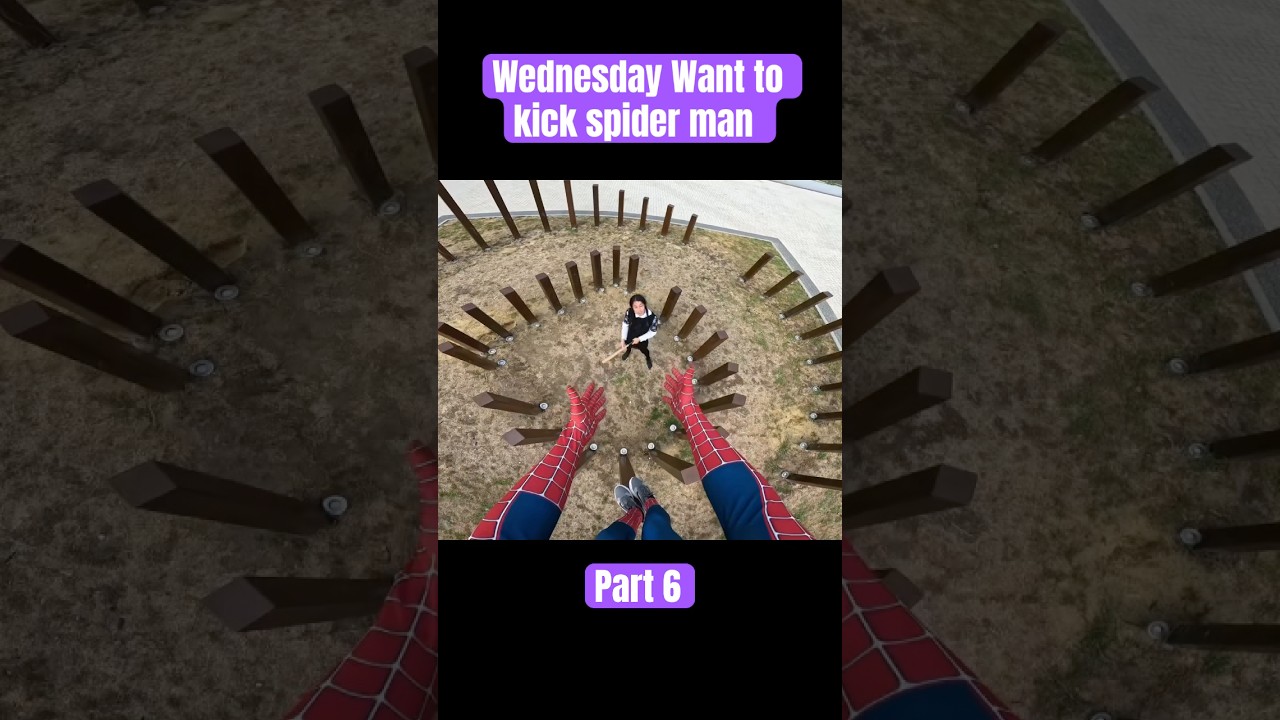 Среда не может остановиться, чтобы погнаться за Человеком-пауком в реальной жизни 