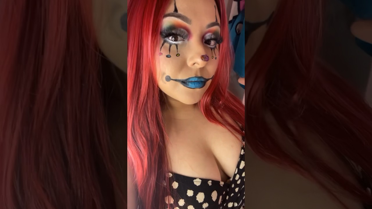 🤡 Colorful Clown Makeup 