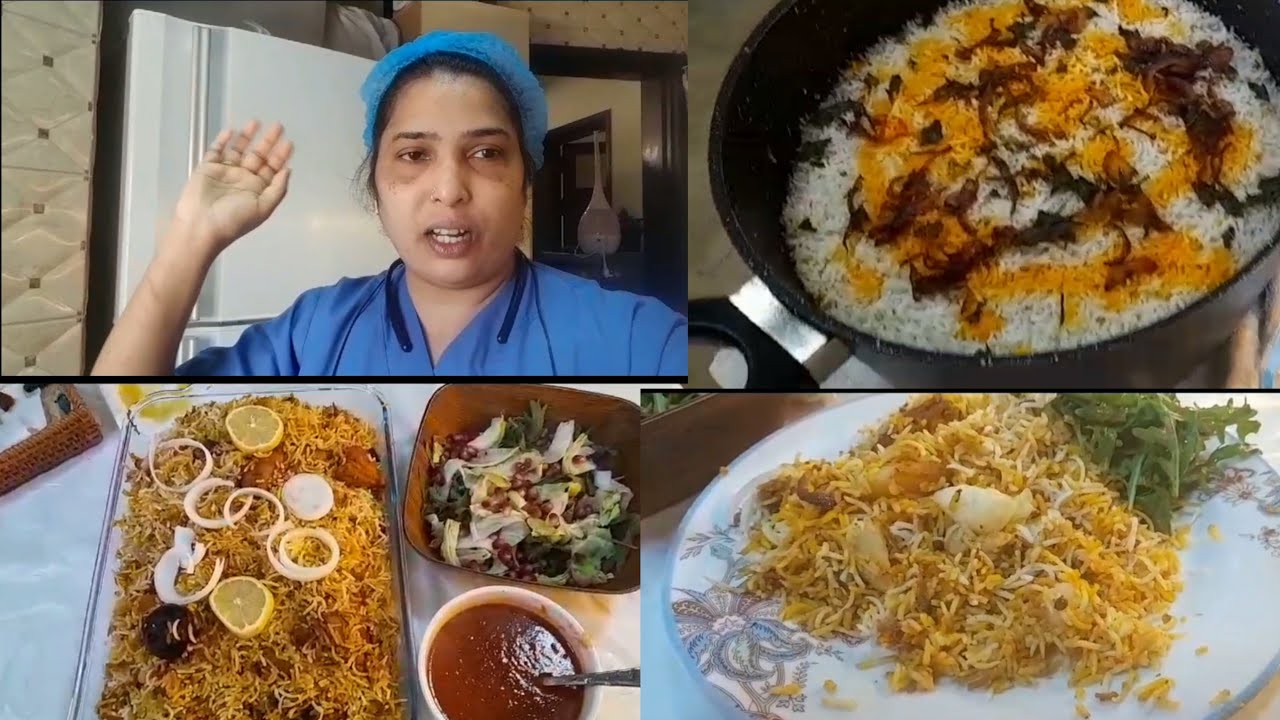 కువైట్ లో నేను ఇలా బిర్యానీ చేసి మా మేడం వాళ్ళకి పెట్టాను ||బిర్యానీ||suji kuwait vlogs||
