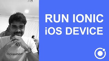 How to run cordova and ionic apps to iOS device or simulator