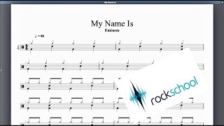 My Name Is Rockschool Debut Grade Drums Resimi