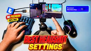🎯 GG Mouse Pro Best Headshot Sensitivity Setting | No Premium Membership Needed 😱