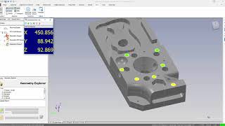 How to reposition the inspection device using Powerinspect