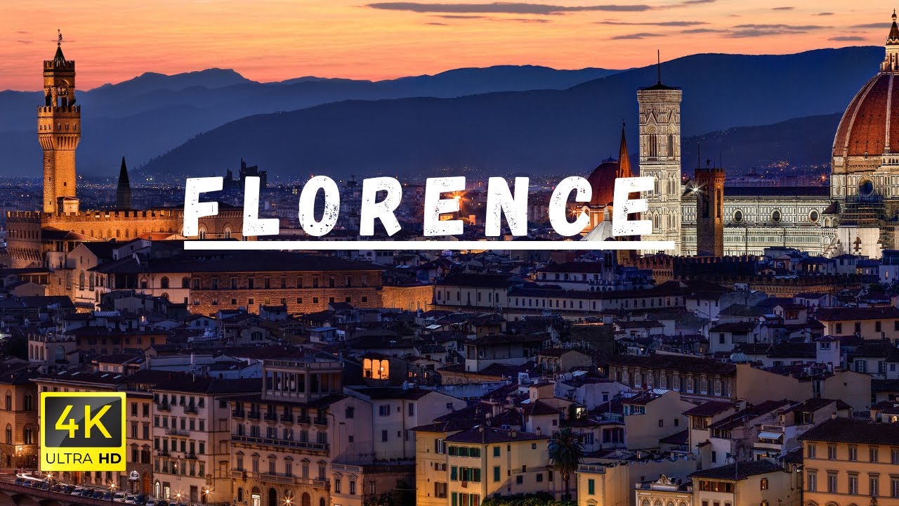 Florence, Italy in 4K ULTRA HD HDR by Drone | A Cinematic Film of Florence by Drone Kings