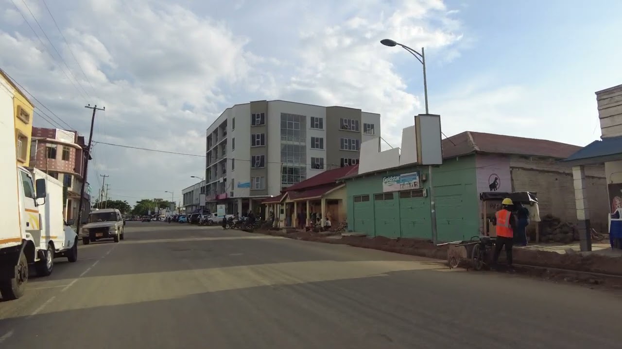 Musoma Town Center tour by Motorcycle