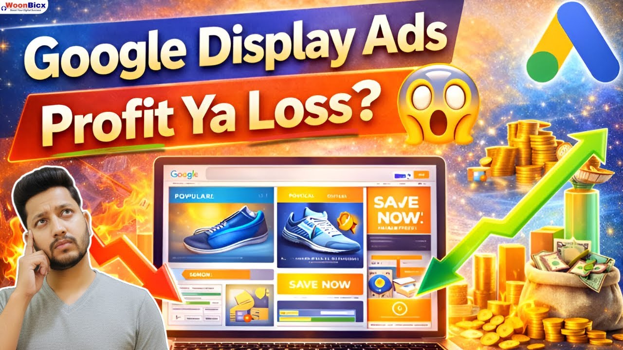 Google Display Ads Tutorial | Benefits, Strategy, Mistakes & Display Ads vs Search Ads (Hindi) 🎯