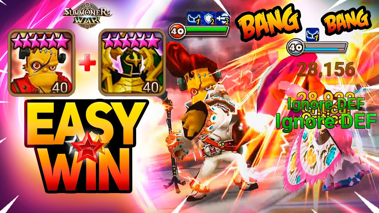 2 РУБИНА с КОППЕРОМ и БУЛЬДОЗЕРОМ в Summoners War