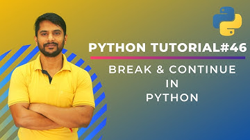 Break and Continue In Python - In Hindi