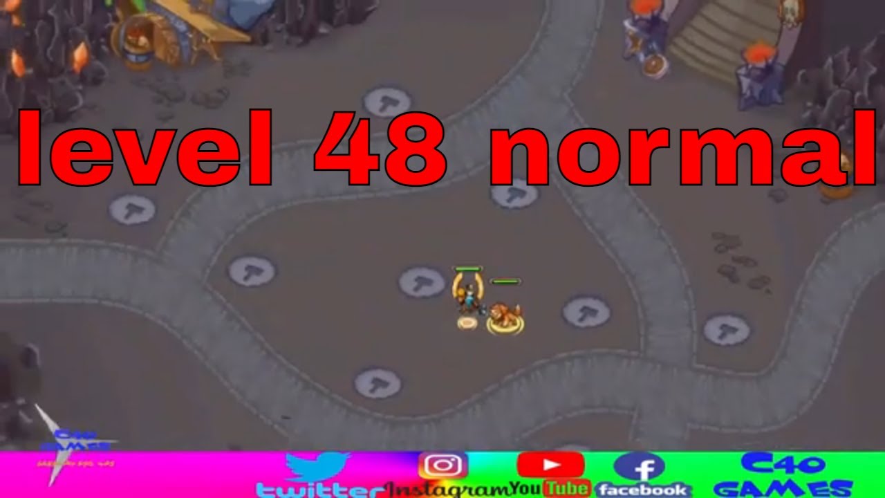 king of defense level 48 normal with local hero