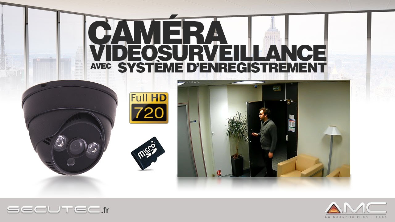 KIT VIDEOSURVEILANCE VEHICULE ANTIVANDAL 1 CAMERA [SECUTEC.FR