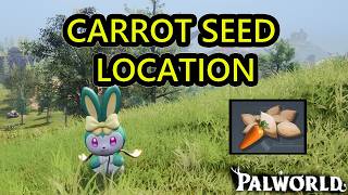 Palworld How to Get Carrot Seeds. Carrot Seed Location in Palworld 1.0 and Carrot Seed Farm