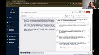 Live LSAT Study Session (March 18, 2026): LR Drill Set 4, Questions 1-5