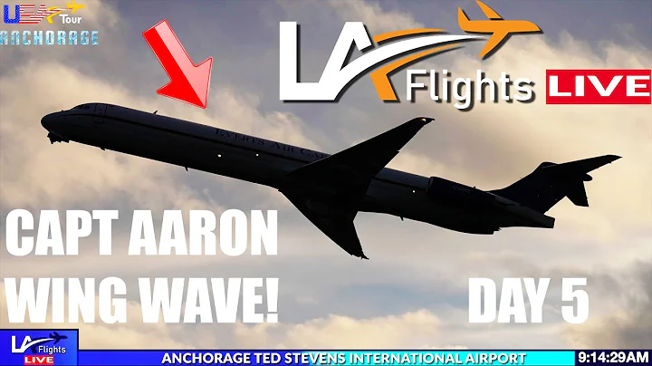 🔴LIVE ANCHORAGE (ANC) TED STEVEN'S INTERNATIONAL AIRPORT | ALASKA PLANE SPOTTING | February 21, 2025