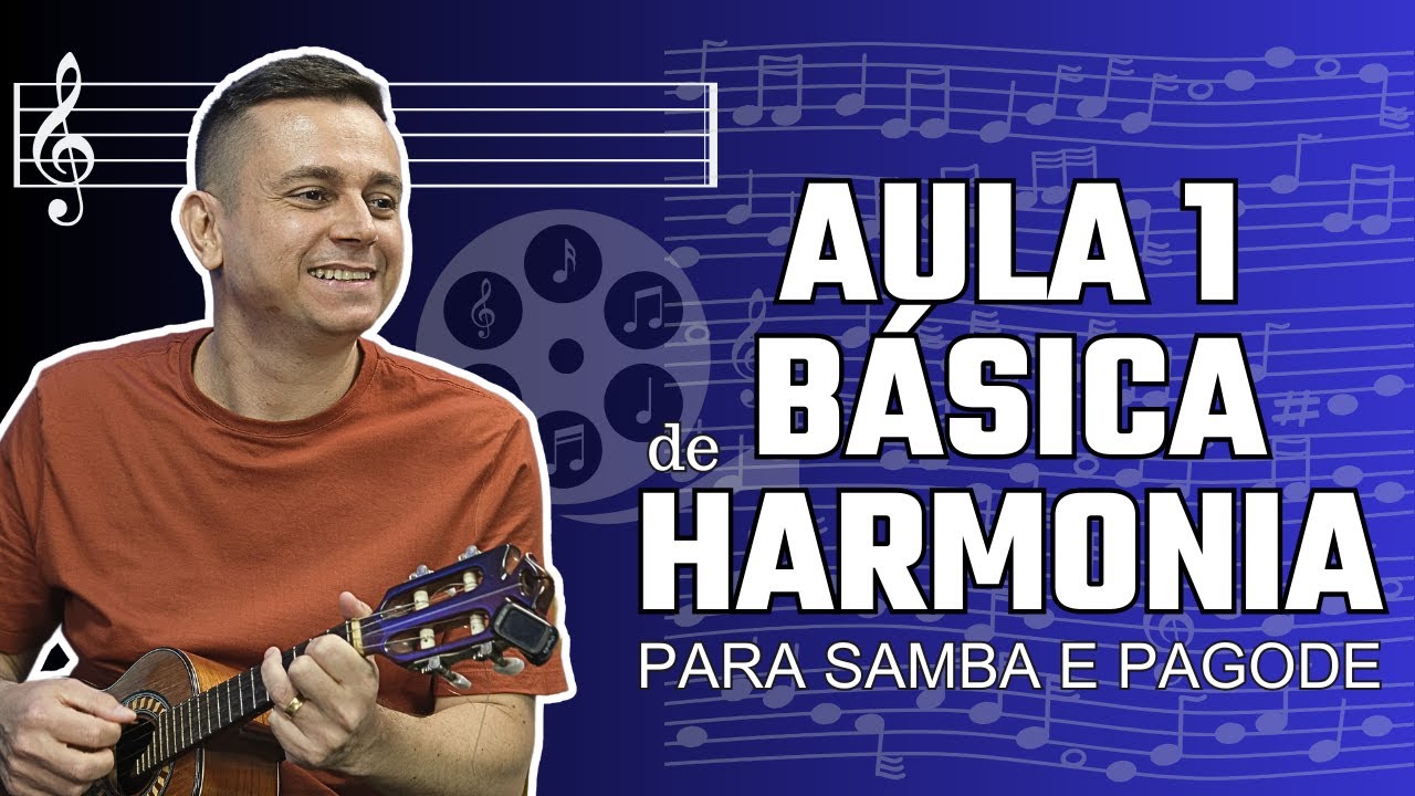 AULA 1 BÁSICA DE HARMONIA PARA CAVAQUINHO | PROFESSOR DANIEL MARTINS @escoladecavacodanielmartins