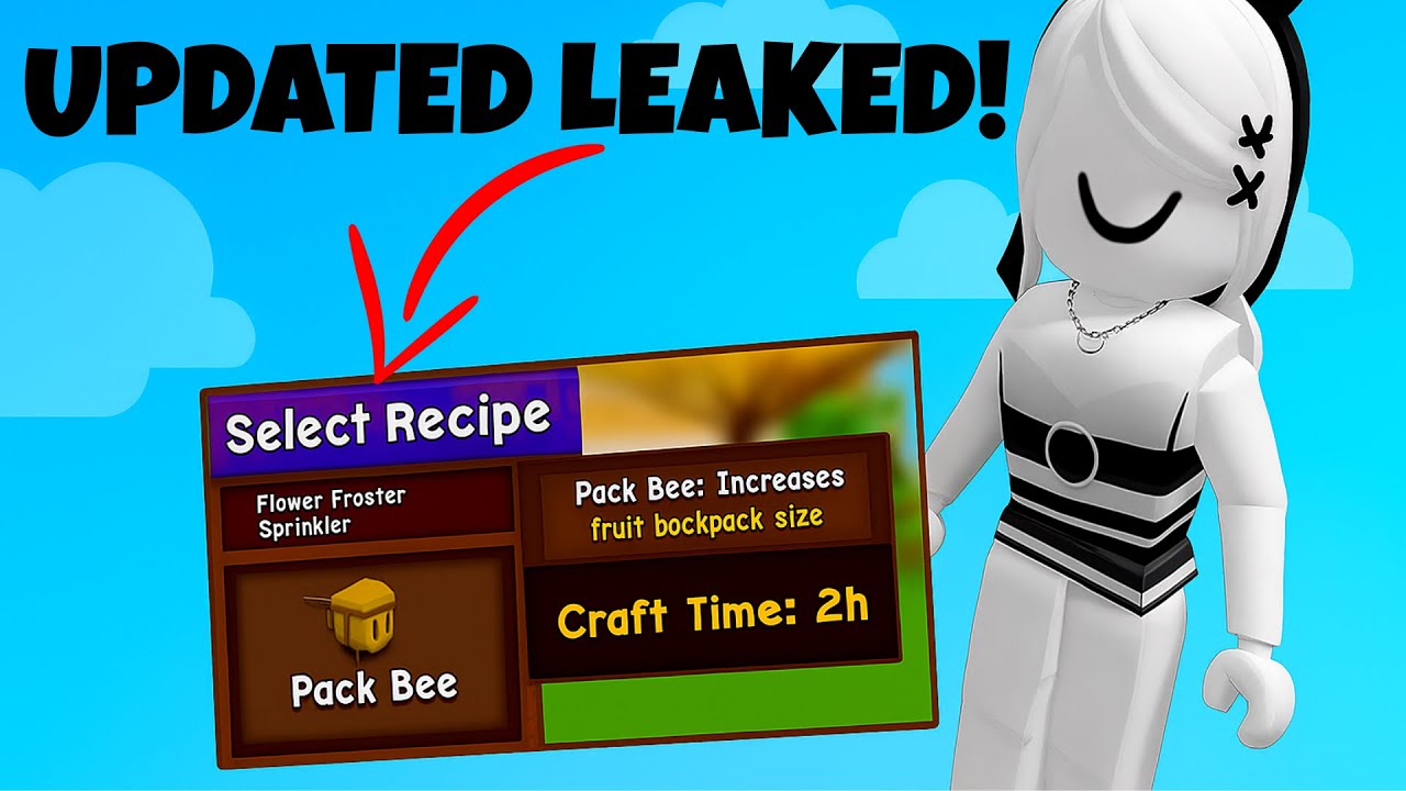 Grow a Garden Update Leak! |🐝 Pack Bee LEAKED + Frost Mutation Coming? - YouTube