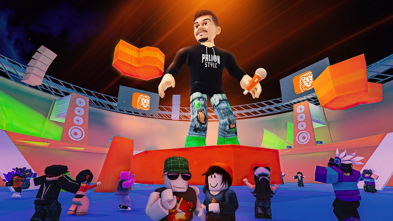 ZAGRAM PIERWSZY W POLSCE KONCERT W ROBLOX Miasto ING 4 LUTEGO 