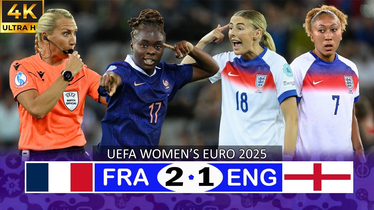 France Shock the EURO Champions in the Group Stage! | France vs England | EURO 2025