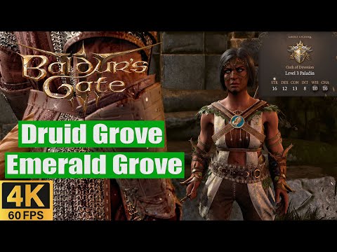 Baldur's Gate 3 Walkthrough Druid Grove Emerald Grove