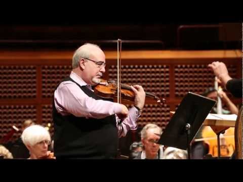 Glenn Dicterow Rehearsing Bartók in San Francisco, 05/14/2012