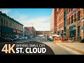 St.Cloud 4K60fps - Driving Small City - Minnesota, USA