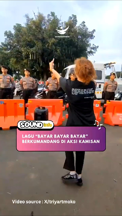 Singing the song 'Pay Pay Pay' in front of the police #sukatani #feedshorts #kamisan #viraltiktok