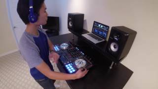 DJ Migz  (Pioneer DDJ SX) - EDM Mix 2016 / 14 yrs Old