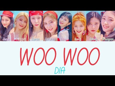 DIA - WOO WOO [Hang, Rom & Eng Lyrics]