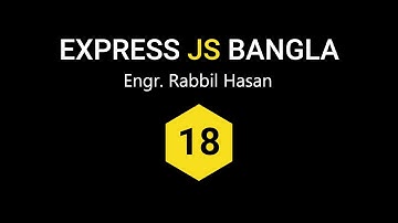 Express JS Tutorial Bangla | Part 18 Simple Post Request