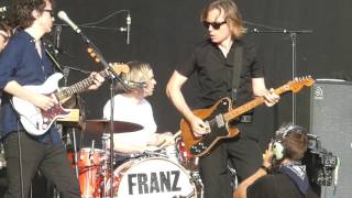 &quot;Lazy Boy (New Song)&quot; Franz Ferdinand@Firefly Festival Dover, DE 6/16/17