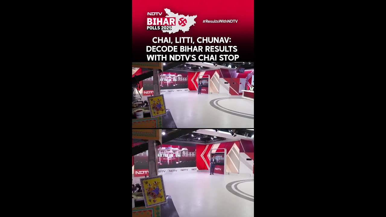 Bihar Elections Result | From Litti Wars to Poll Wars, NDTV's Chai Stop Warms Up Results Day