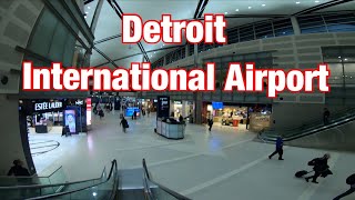 Detroit International Airport/ One of The Best Airport in America